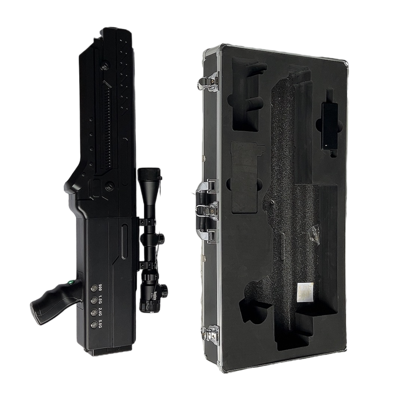  山阴手持便携式枪型低空防御反制四通道A型