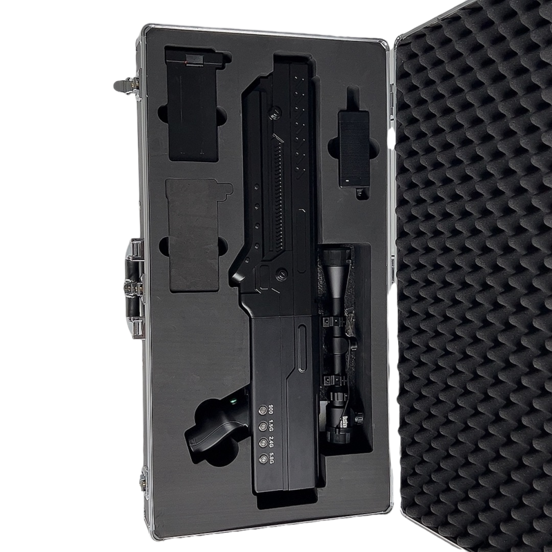  山阴手持便携式枪型低空防御反制四通道B型